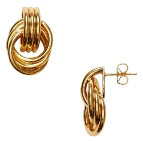 ANNI LU Triple Earrings - Gold