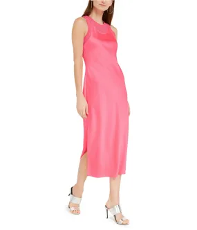 Armani Womens Satin Layered Dress