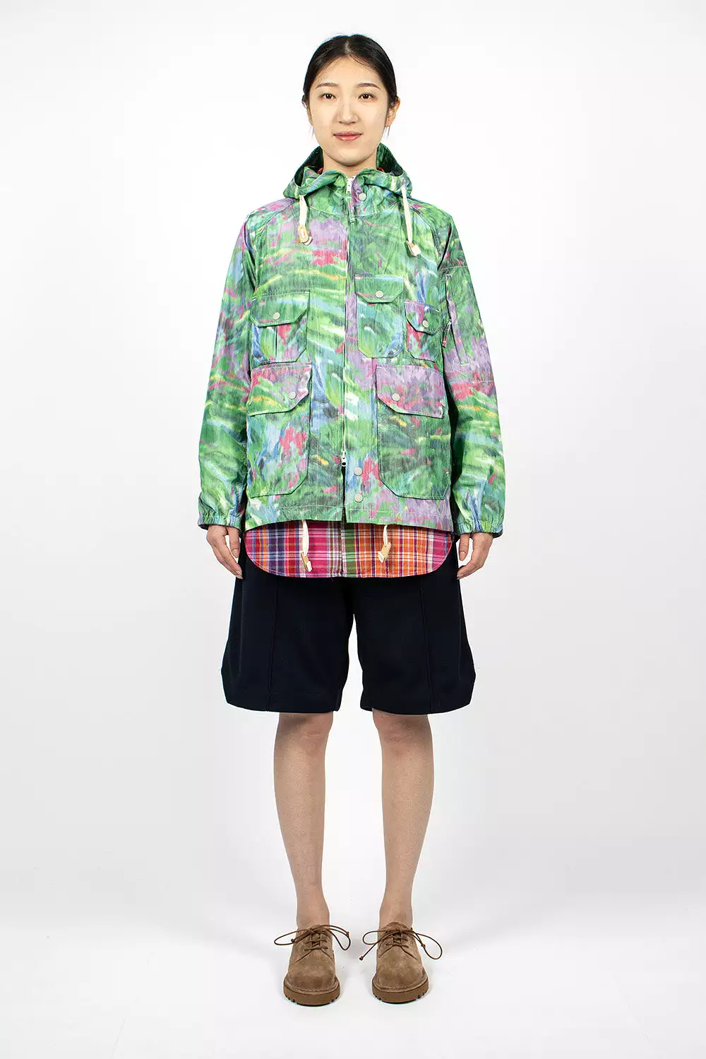 Atlantic Parka Green Floral