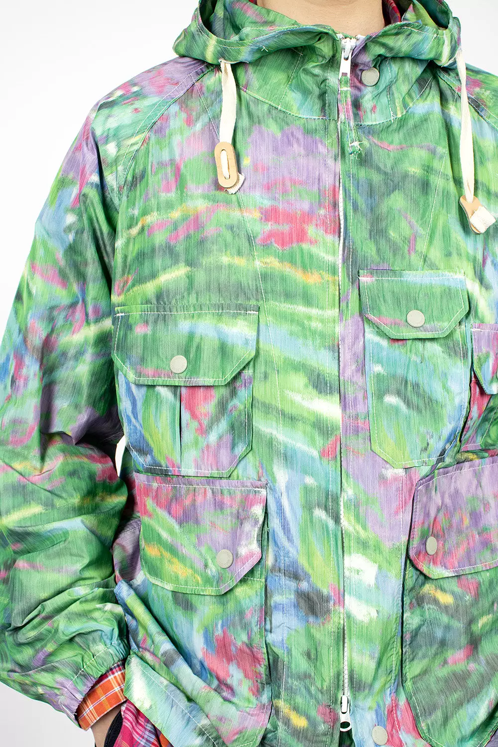 Atlantic Parka Green Floral