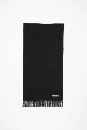 Cashmere fringe scarf - Narrow