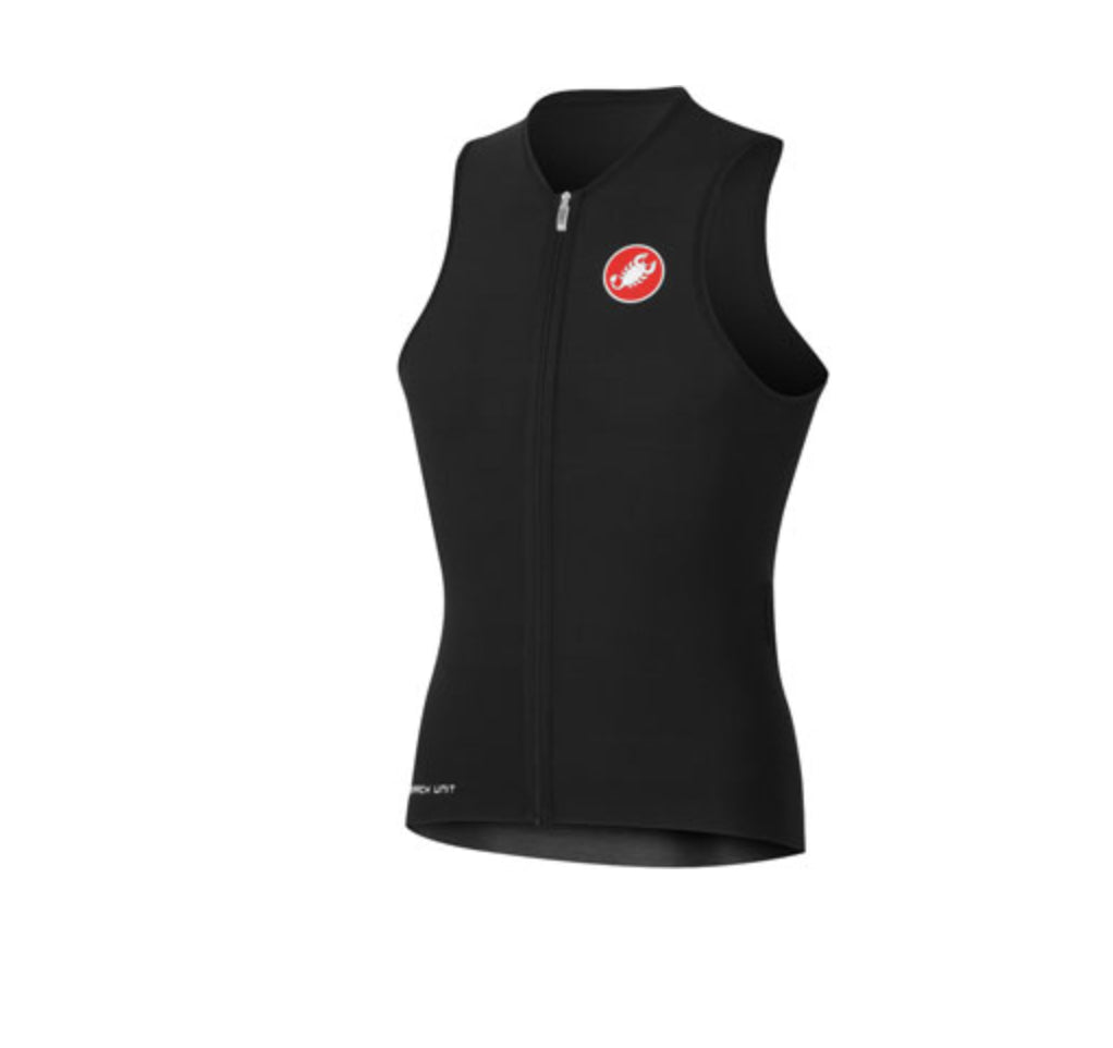 Castelli Cycling Men's Body Paint Tri Top Black Size M