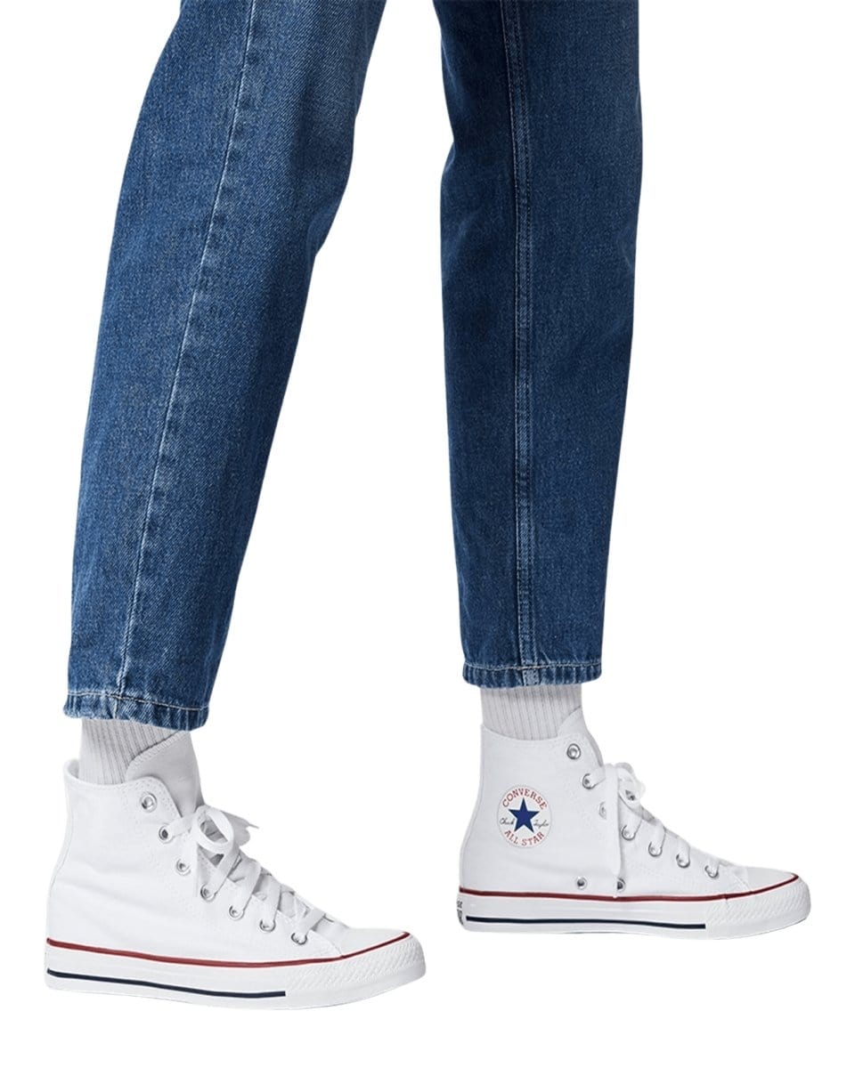 CONVERSE MEN'S CHUCK TAYLOR ALL STAR HIGH TOP WHITE SHOE