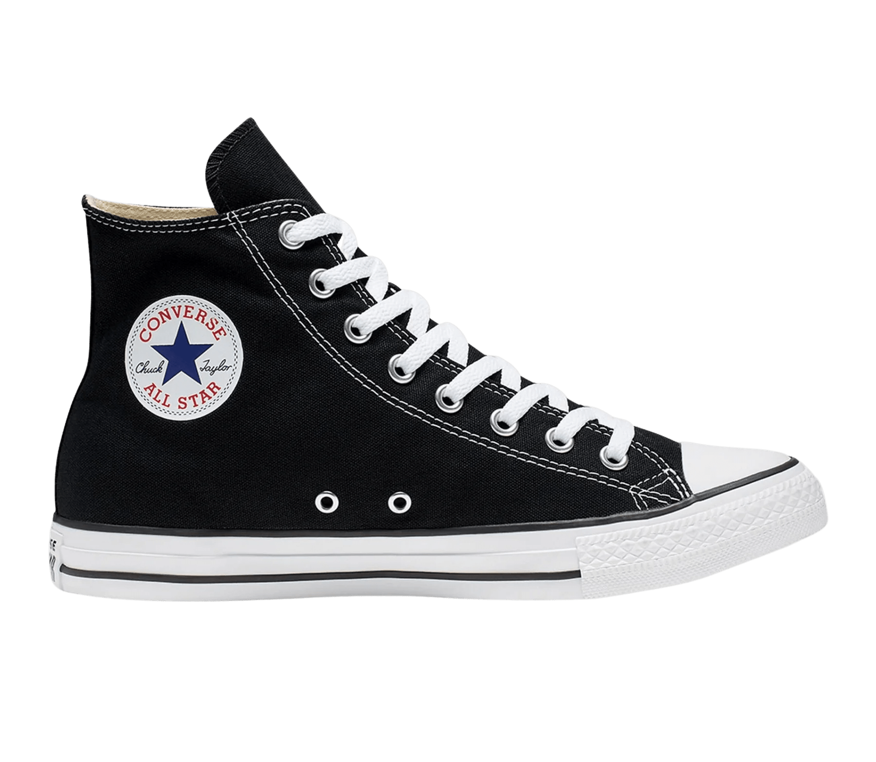 CONVERSE WOMEN'S CHUCK TAYLOR ALL STAR HIGH TOP BLACK/WHITE SHOE