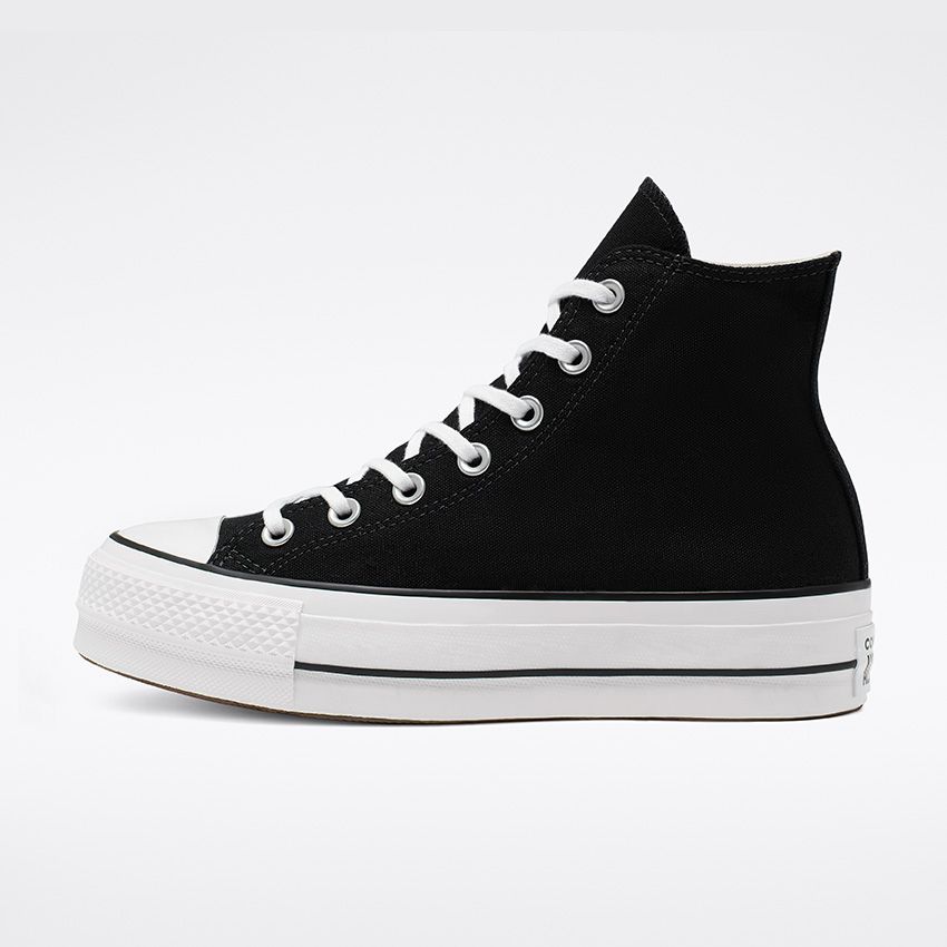 Converse- Women's Chuck Taylor All Star Lift High Top Black/White 560845C