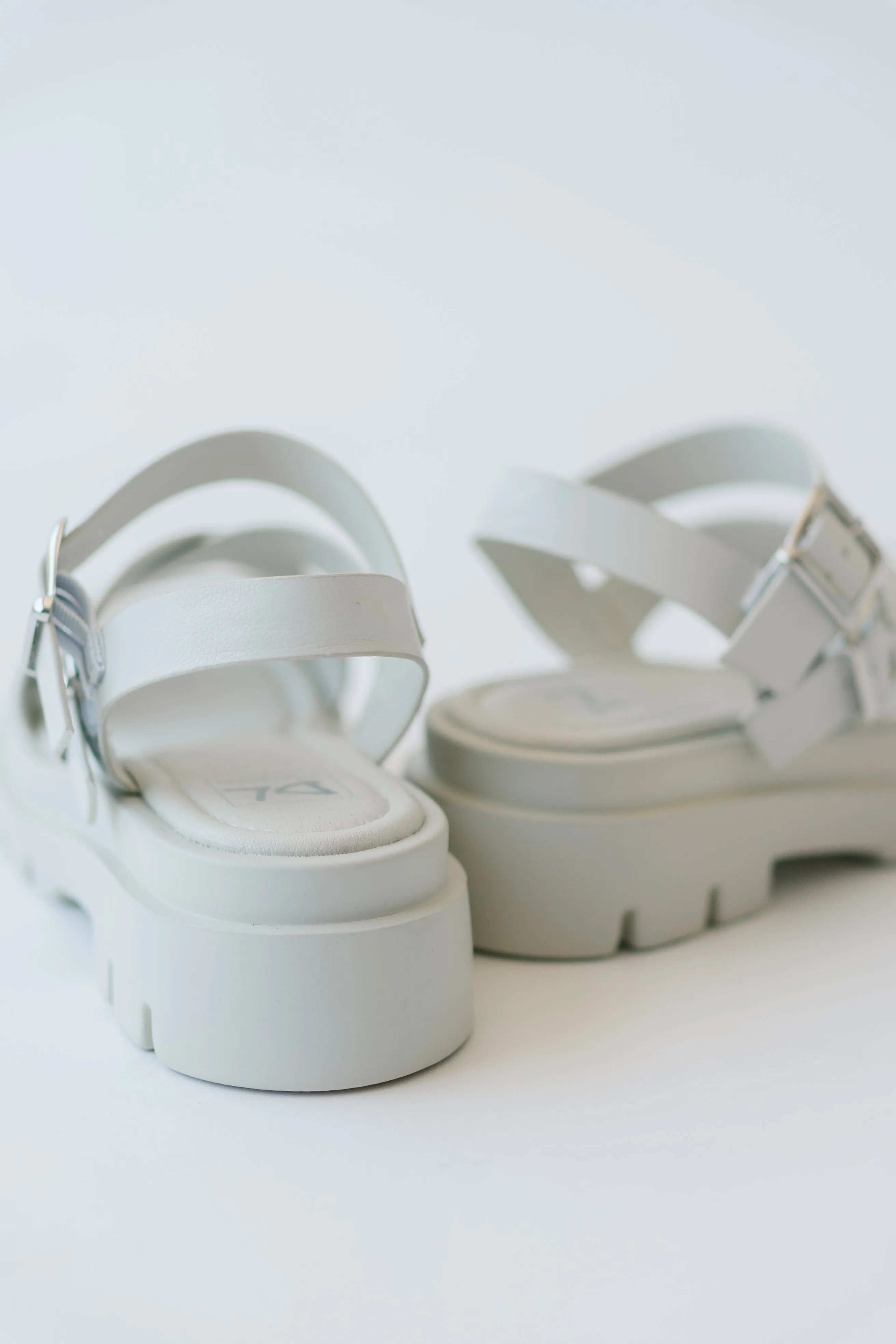 Dirty Laundry: Khan Sandal in Bone