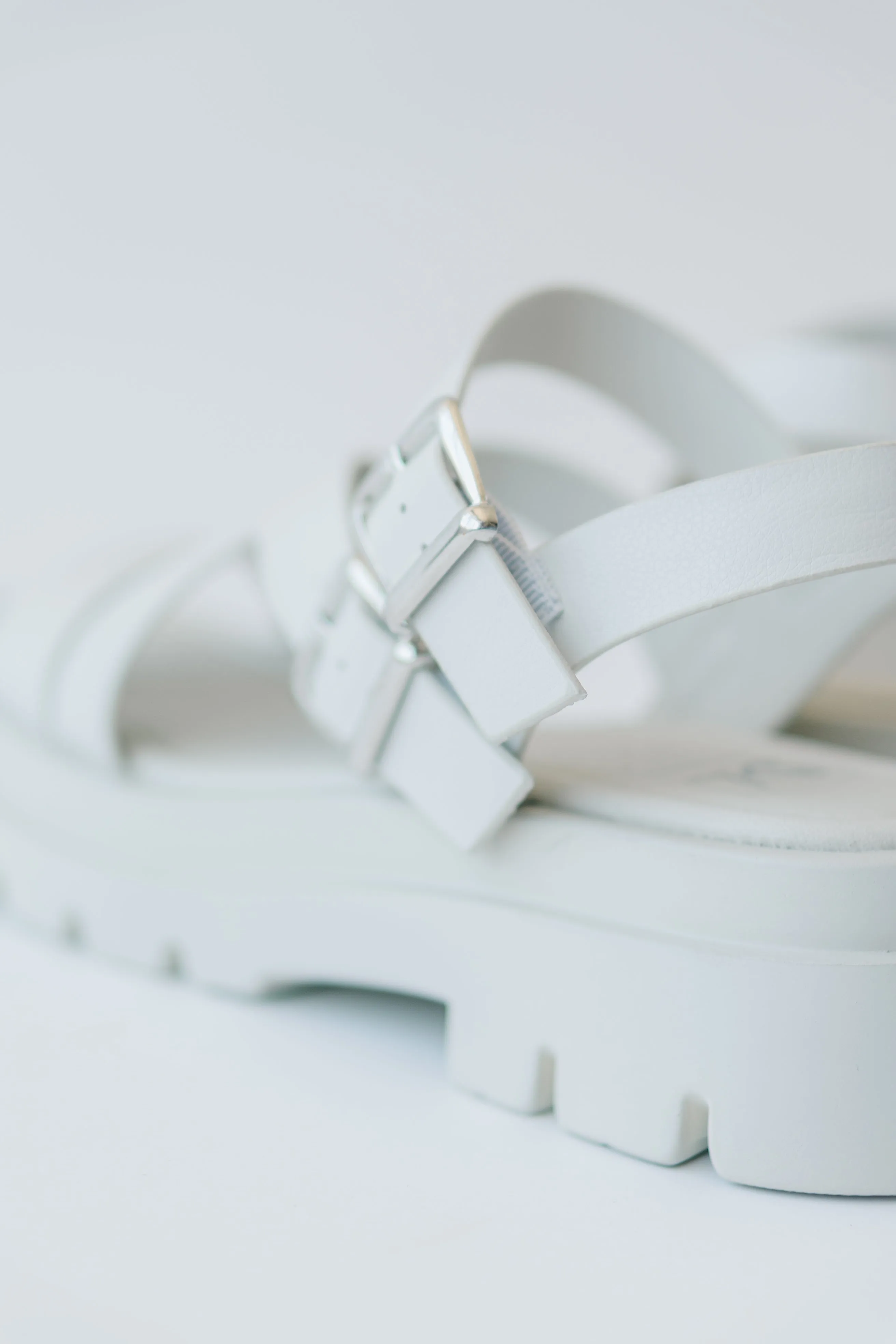 Dirty Laundry: Khan Sandal in Bone