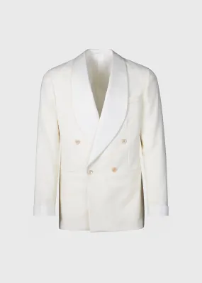 Double Breasted Wool Dinner Jacket