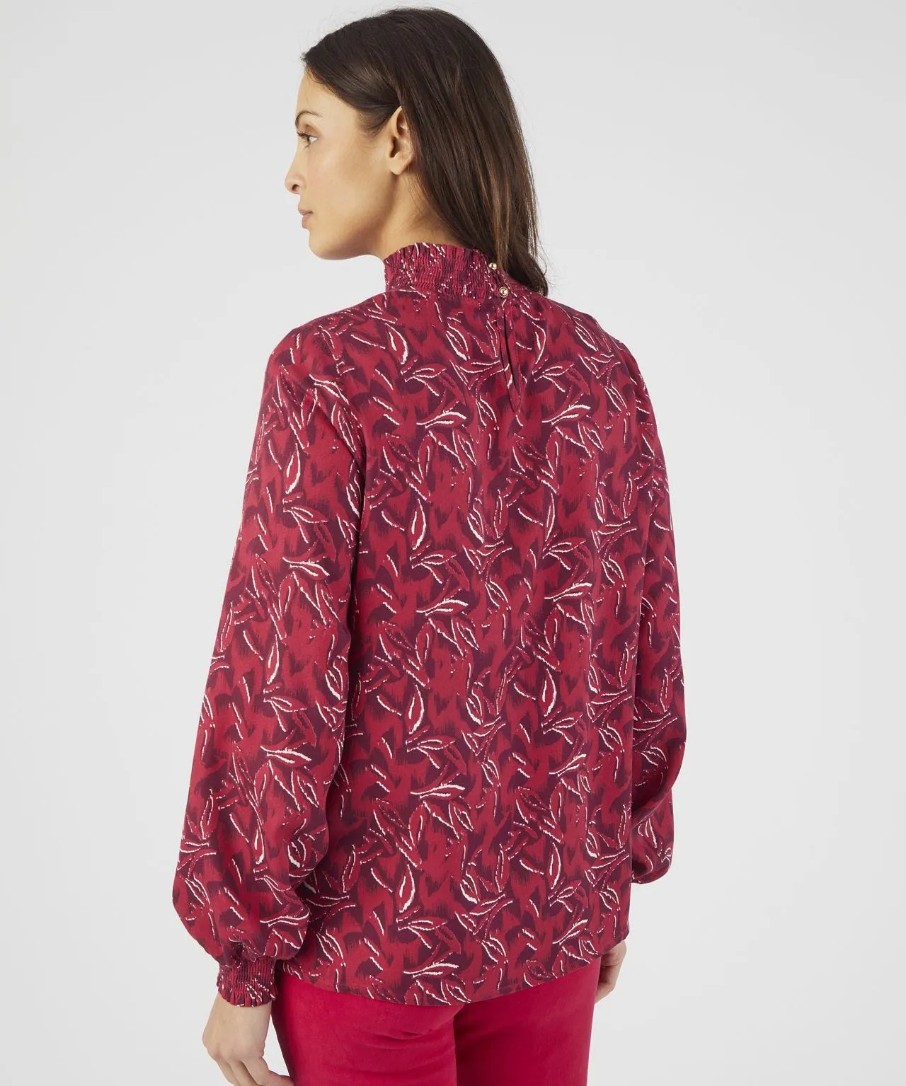 Eco Printed Blouse