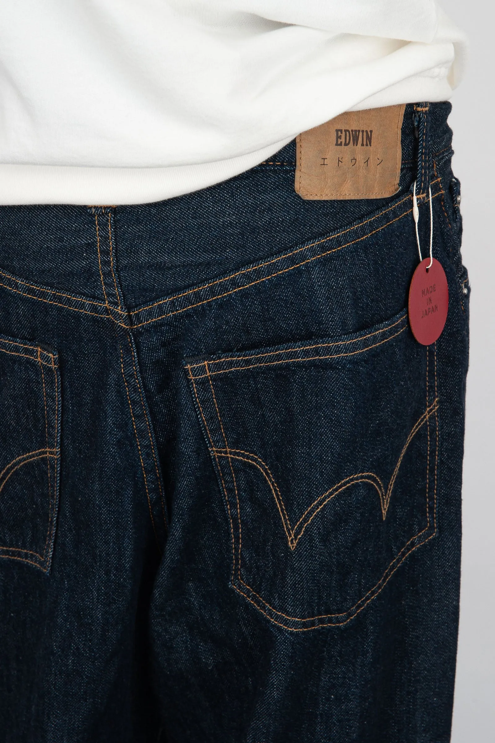 EDWIN Jeans Wide Denim Blu Scuro