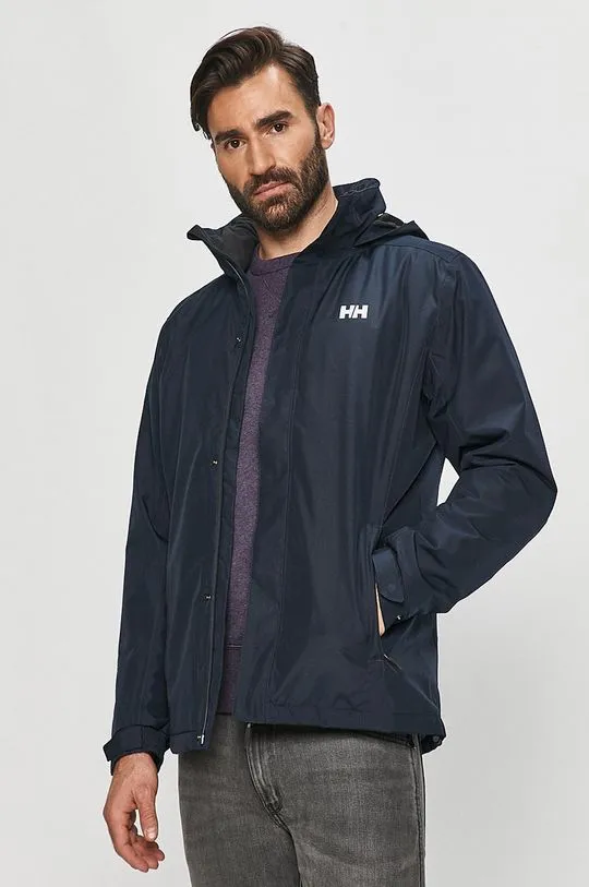 Helly Hansen jacket DUBLINER INSULATED JACKET men's navy blue color 53117