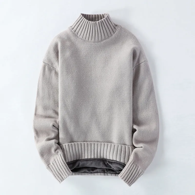 High Neck Men's Sweater