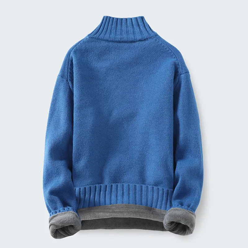 High Neck Men's Sweater