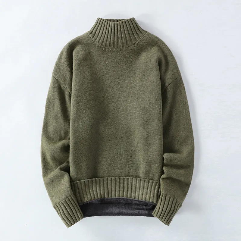 High Neck Men's Sweater