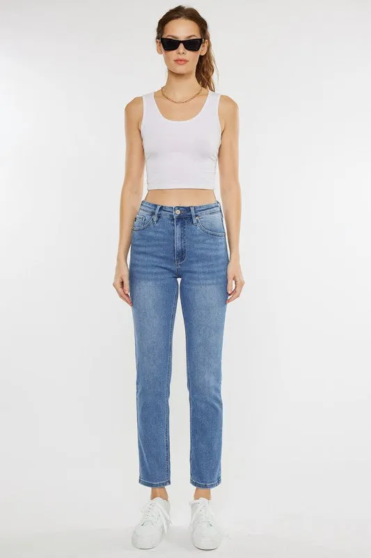 KanCan High Rise Slim Straight Jeans