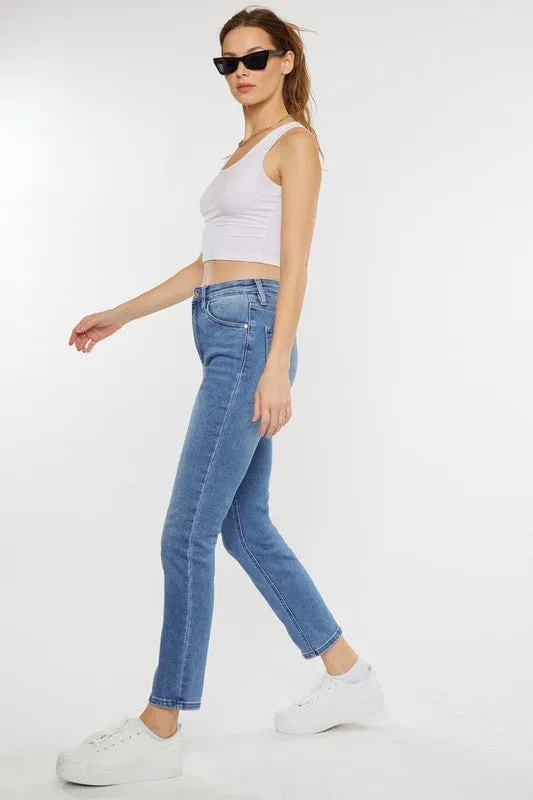 KanCan High Rise Slim Straight Jeans