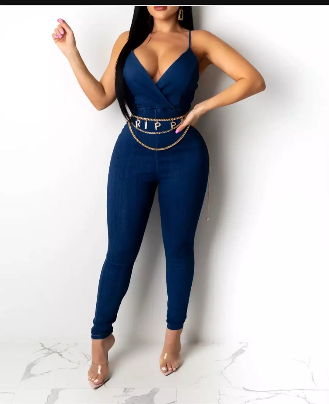 Kauna Denim Jumpsuit