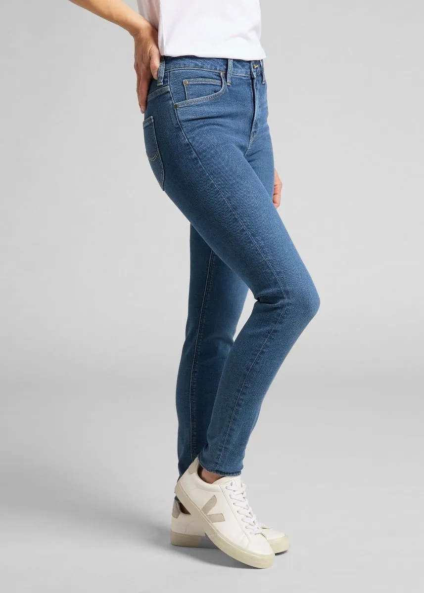 Lee Scarlett High Skinny Stretch Jeans Mid Madison