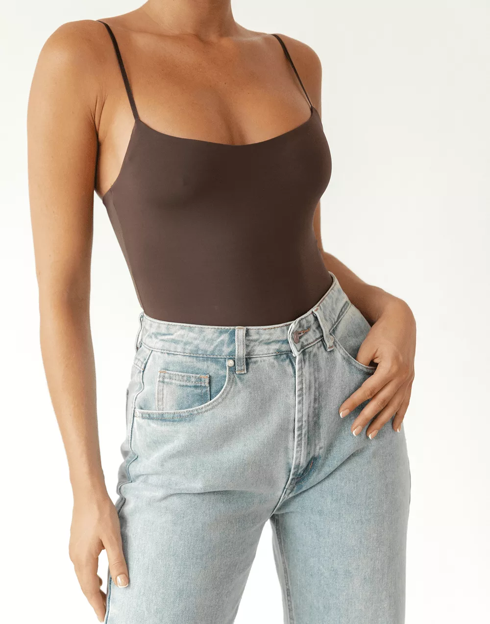 Miya Bodysuit (Brown)