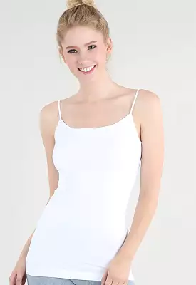 NIKIBIKI - Signature Camisole Top White