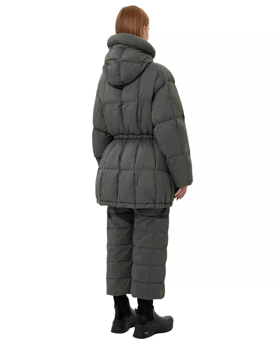 Quilted Parka Soft Khaki