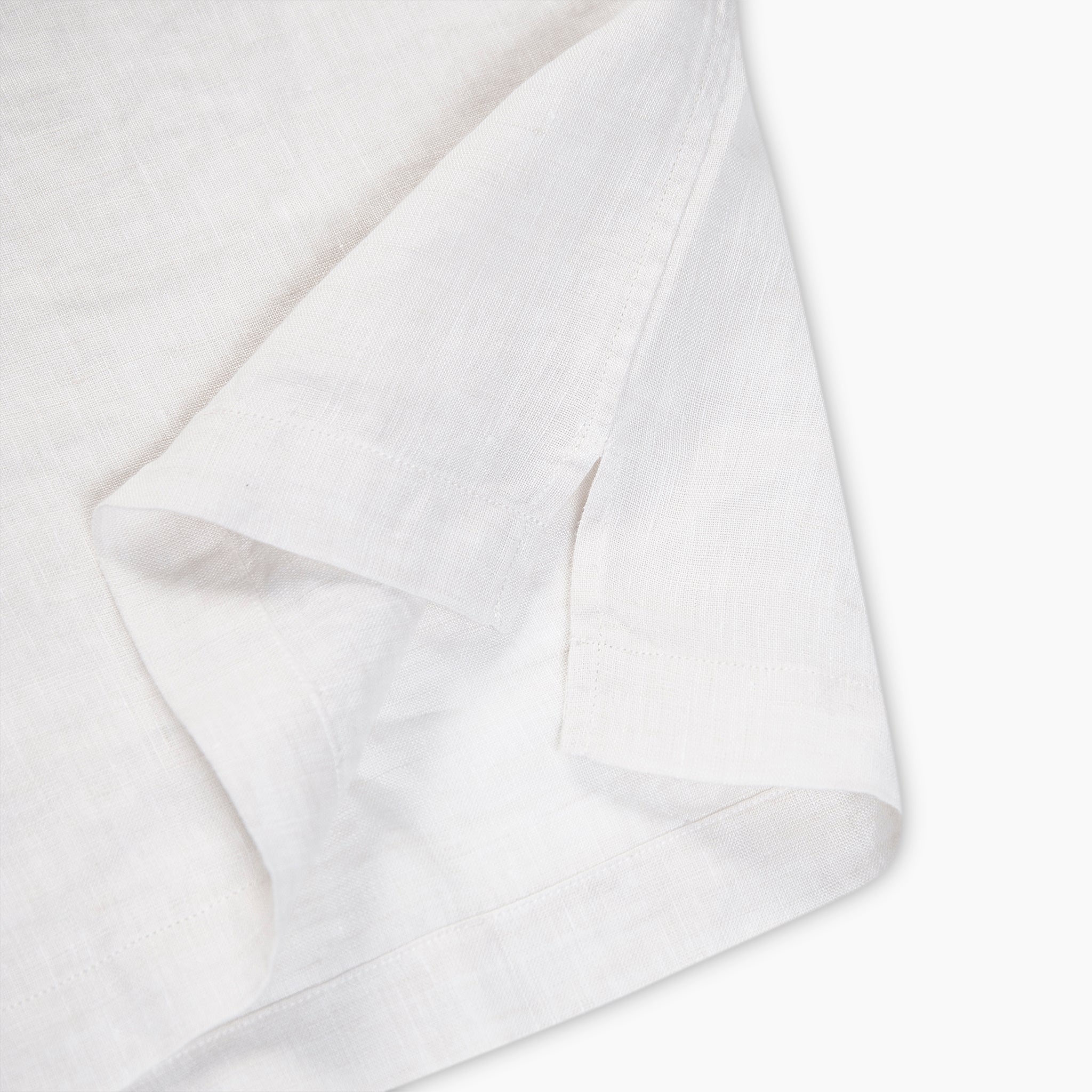 Raimond half-buttoned shirt in Capri Linen