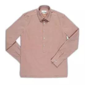 Raimond half-buttoned shirt in Cotton Micro Oxford