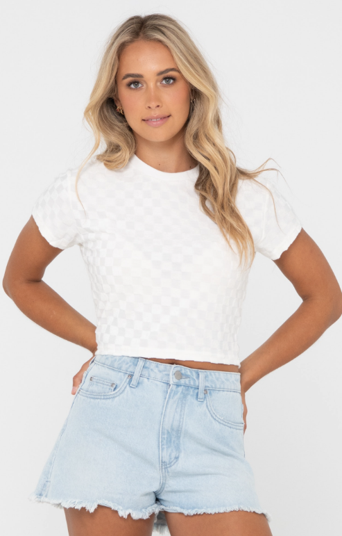 Rusty USA Lara Short Sleeve Top