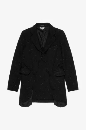 Single-Breasted Wool Blazer