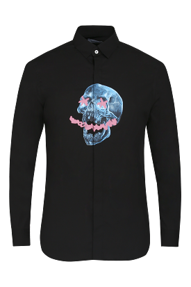 The Brain Freeze Shirt in Black