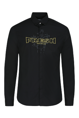 The Cinematic Fresh Shirt in Black