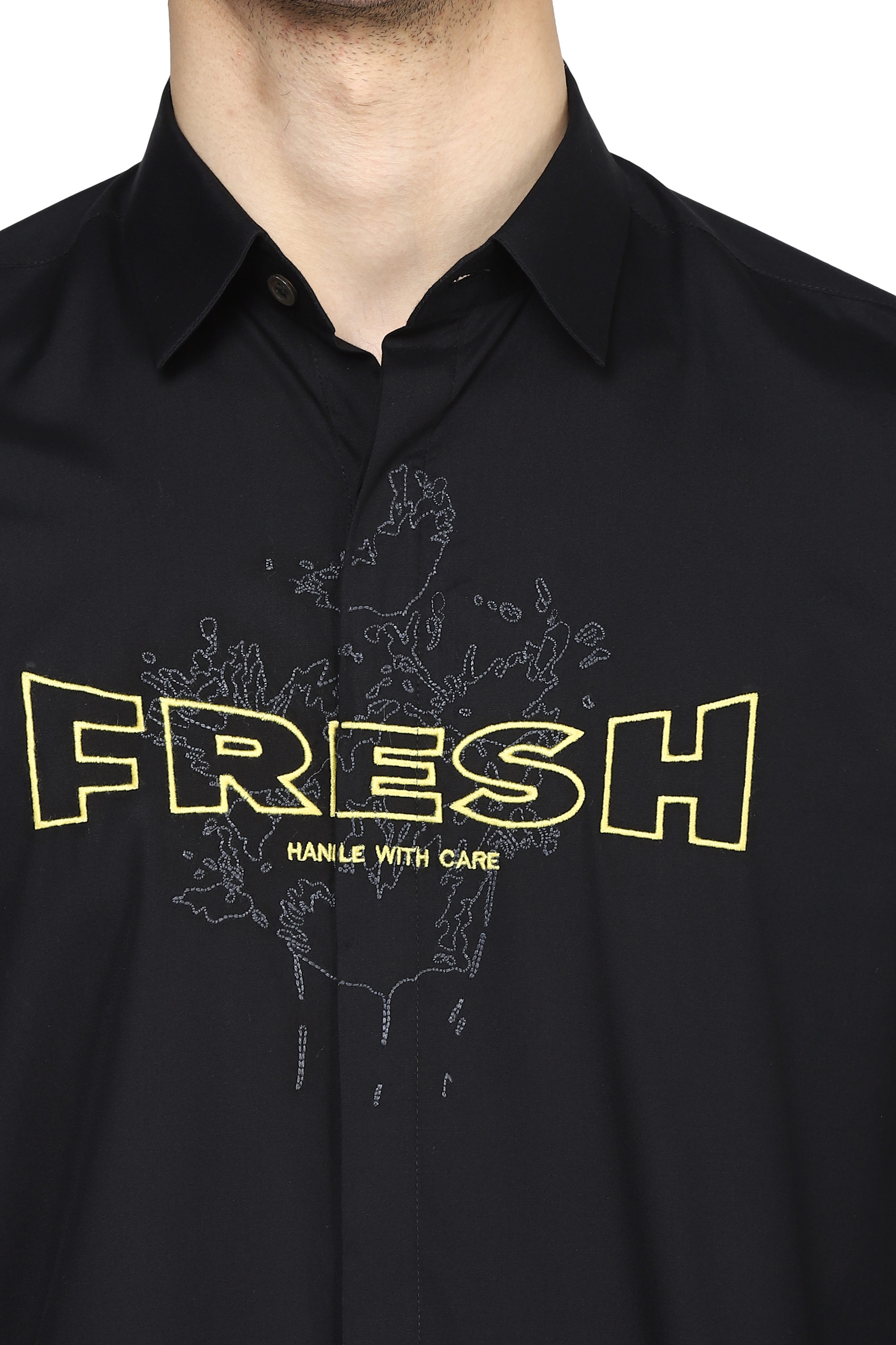 The Cinematic Fresh Shirt in Black