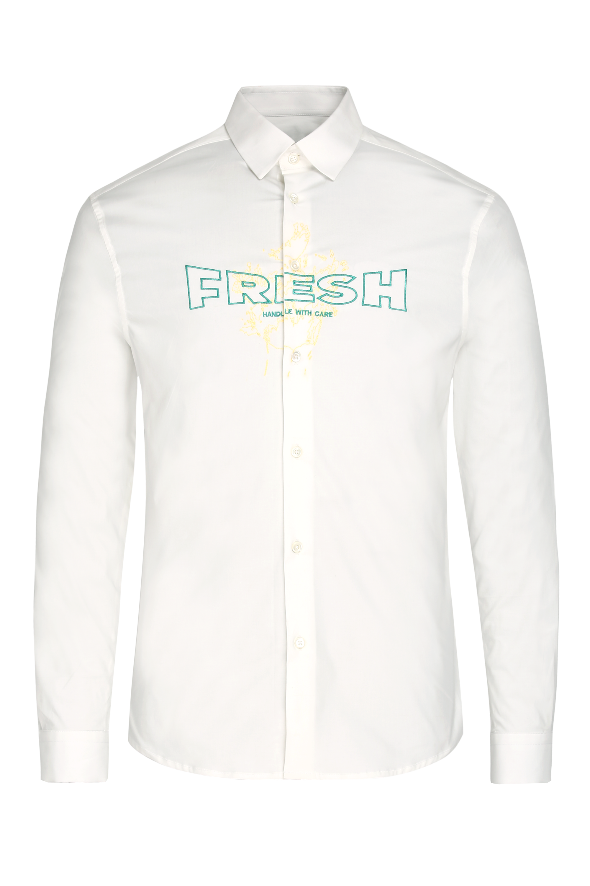 The Cinematic Fresh Shirt in Ivory White