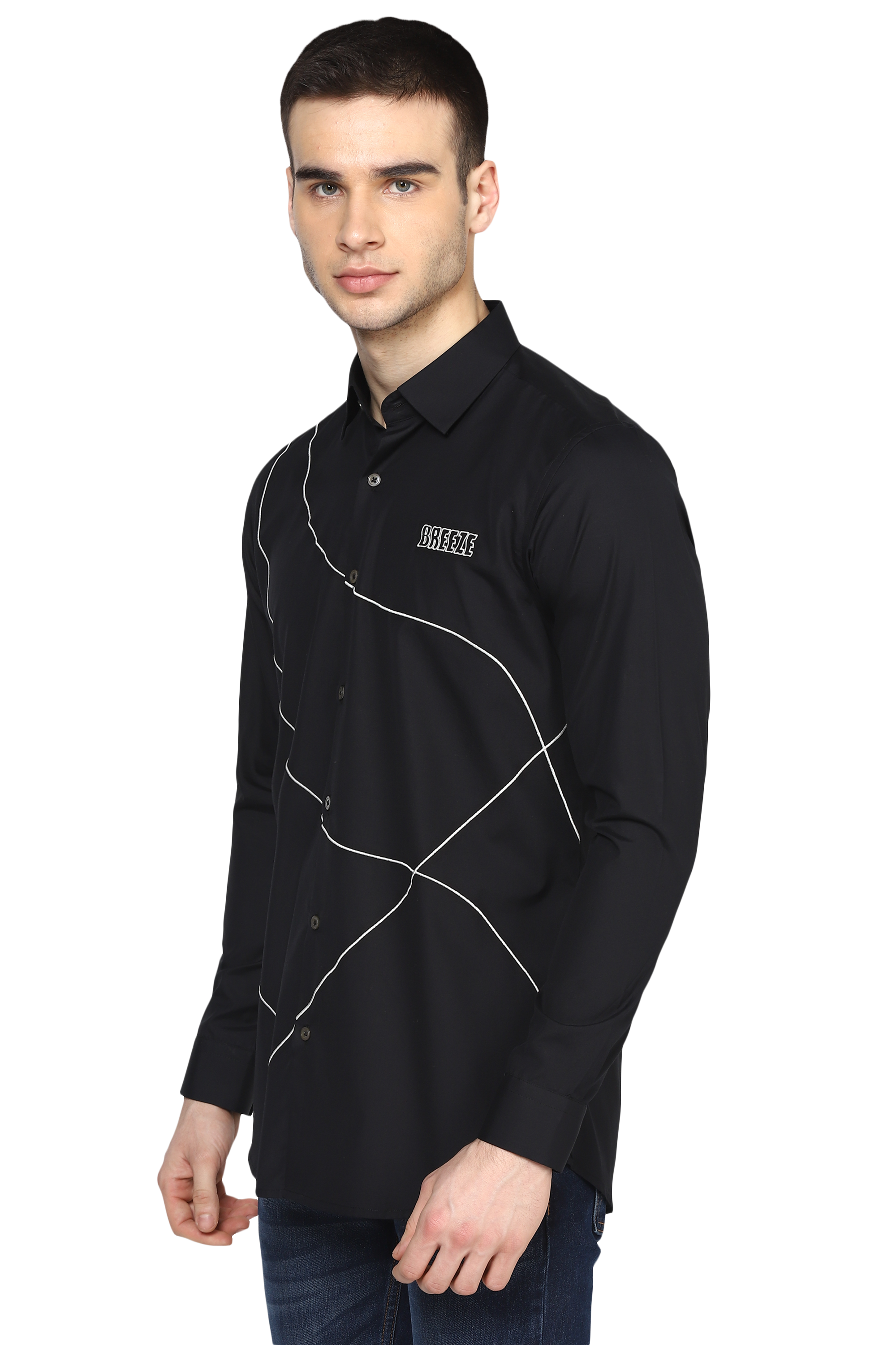 The Easy Breezy Shirt in Black