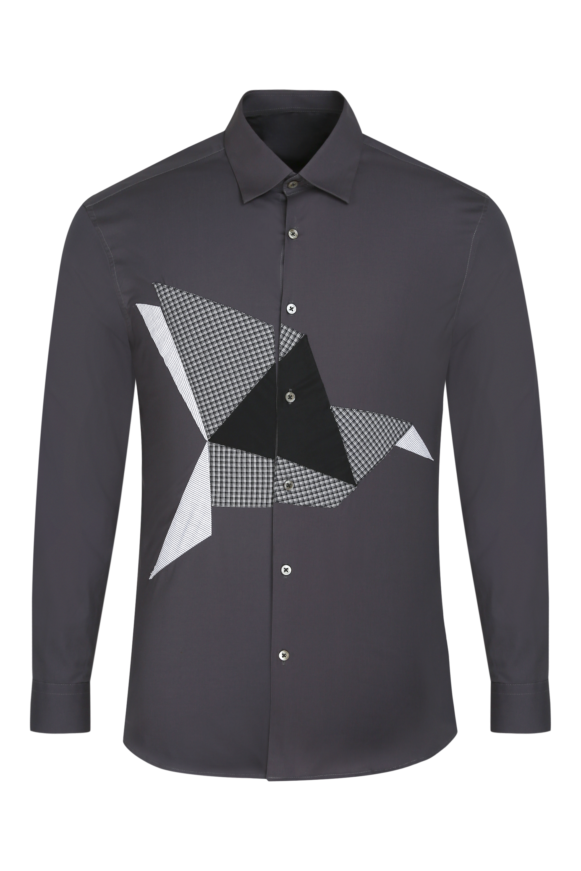 The Fly High Shirt in Charcoal Grey