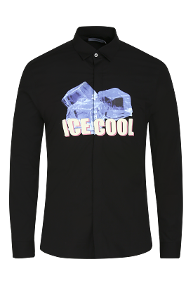 The Meltdown Shirt in Black