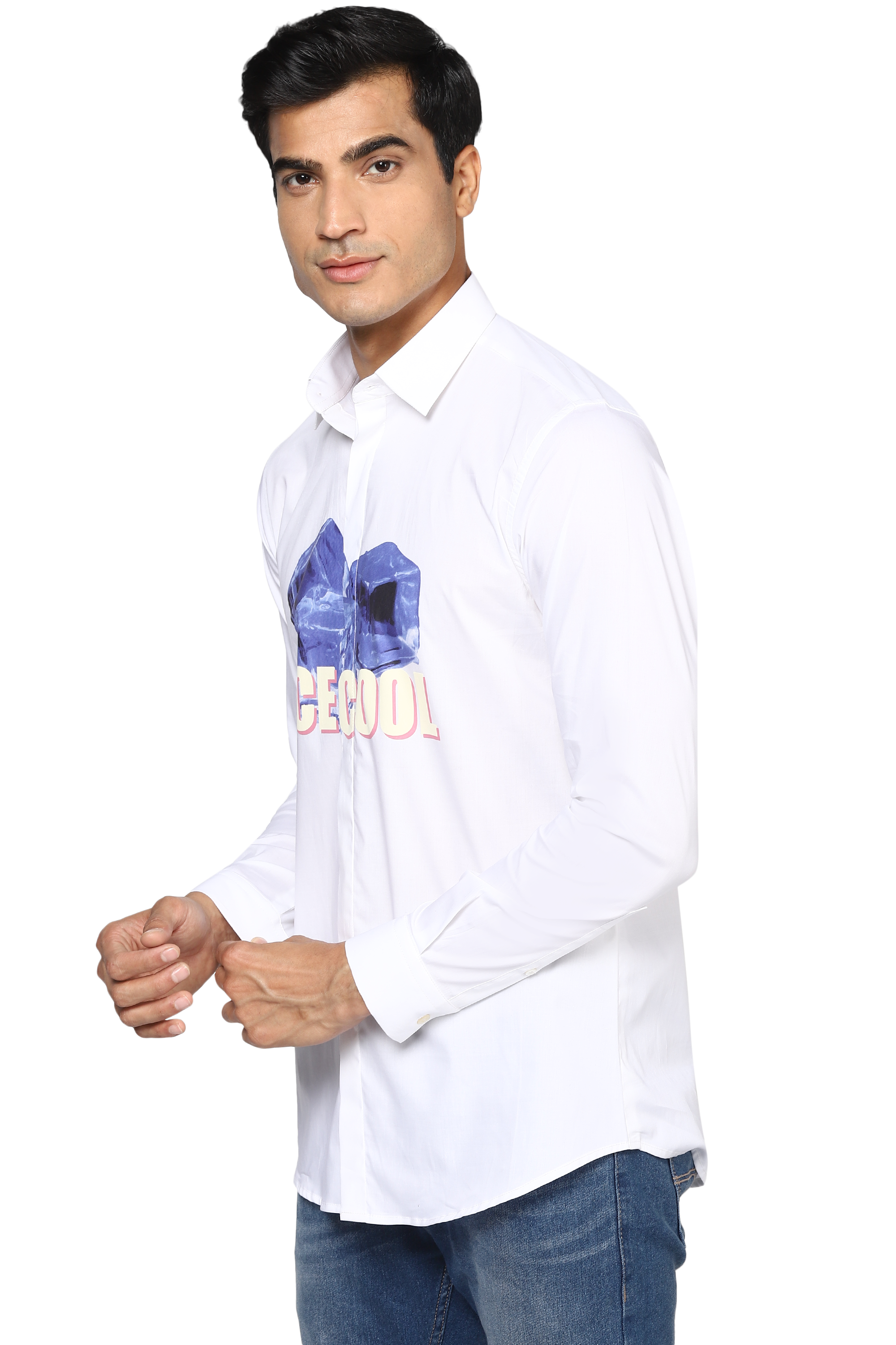 The Meltdown Shirt in White