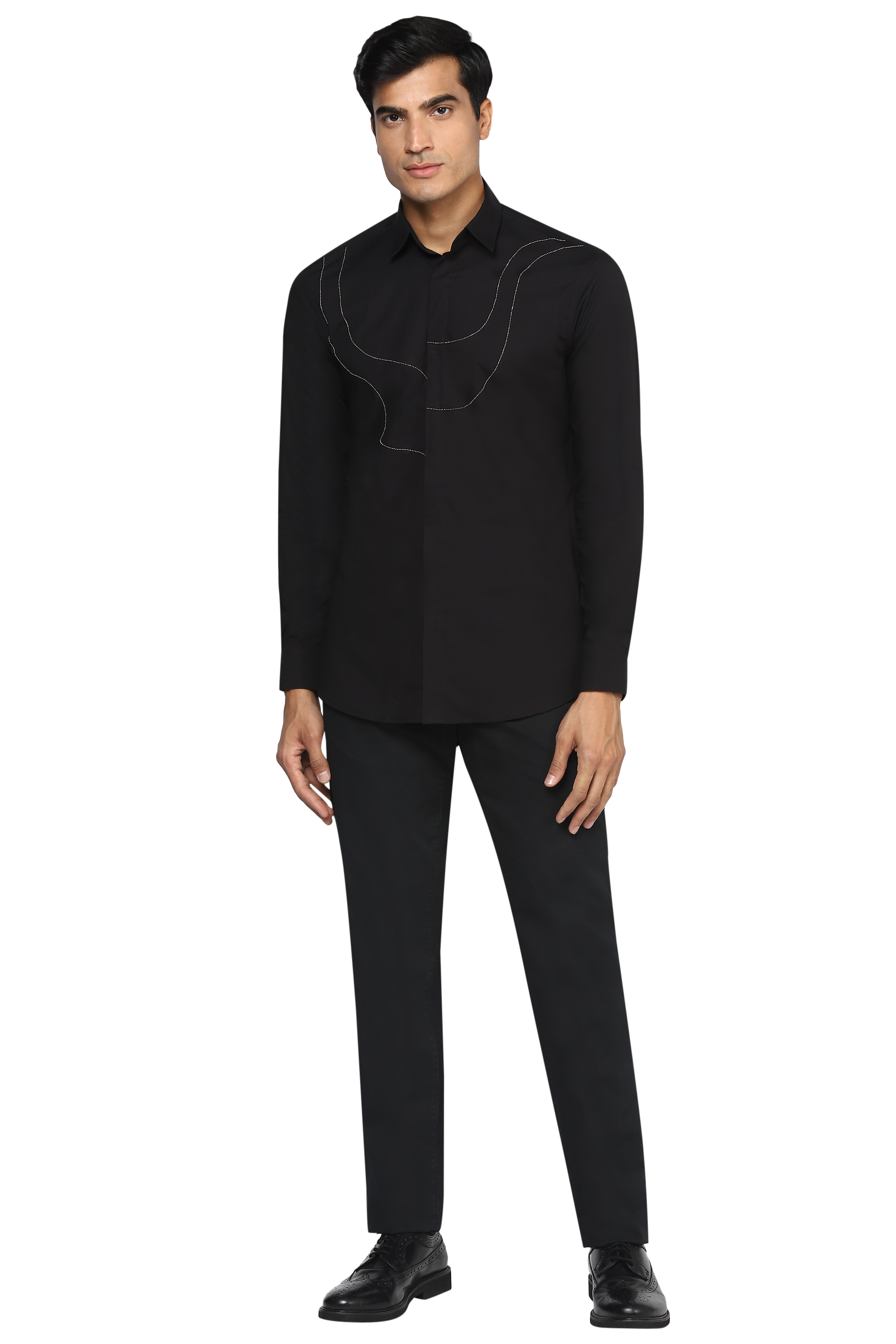 The Splinter Shirt in Black