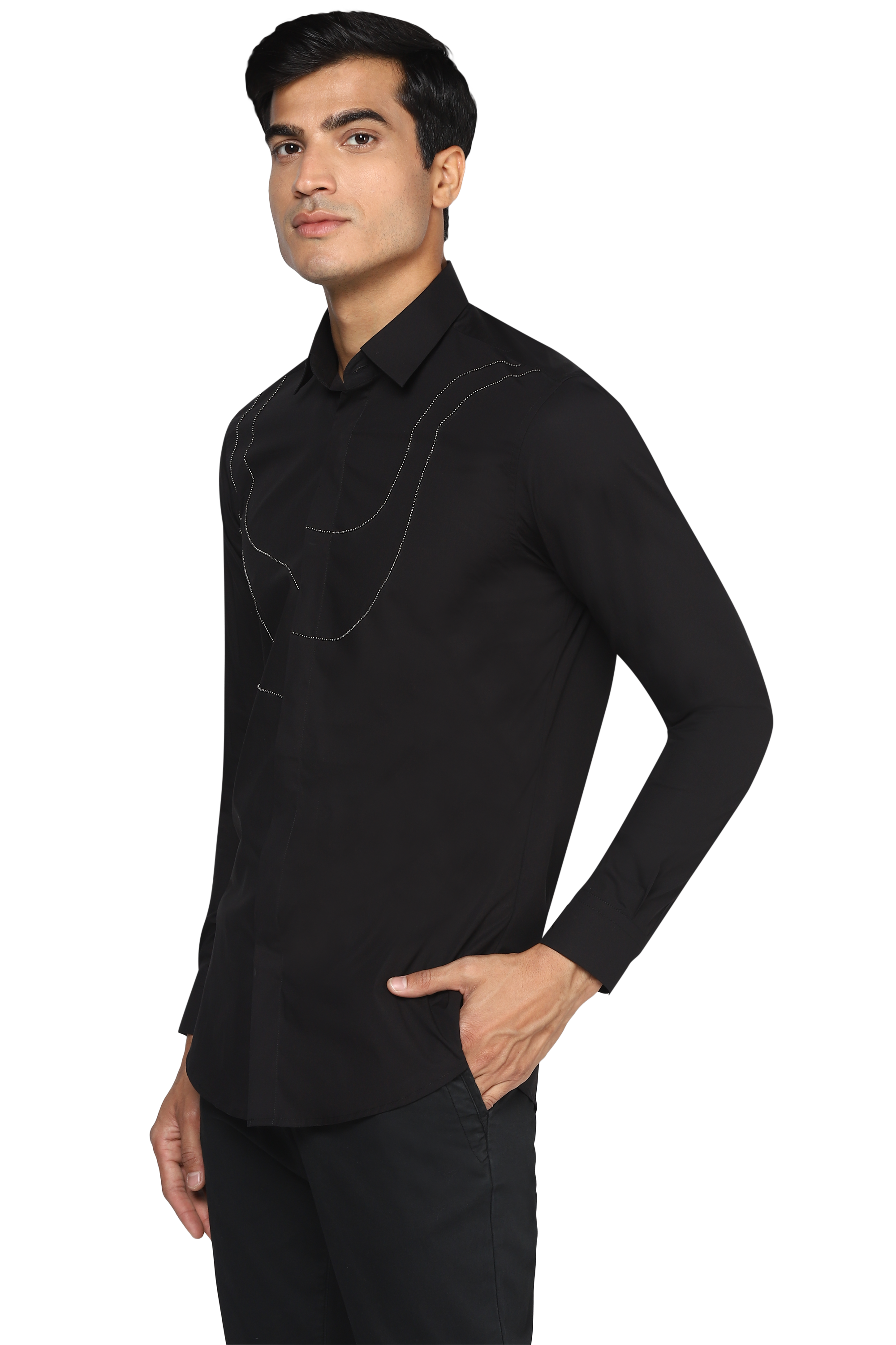 The Splinter Shirt in Black