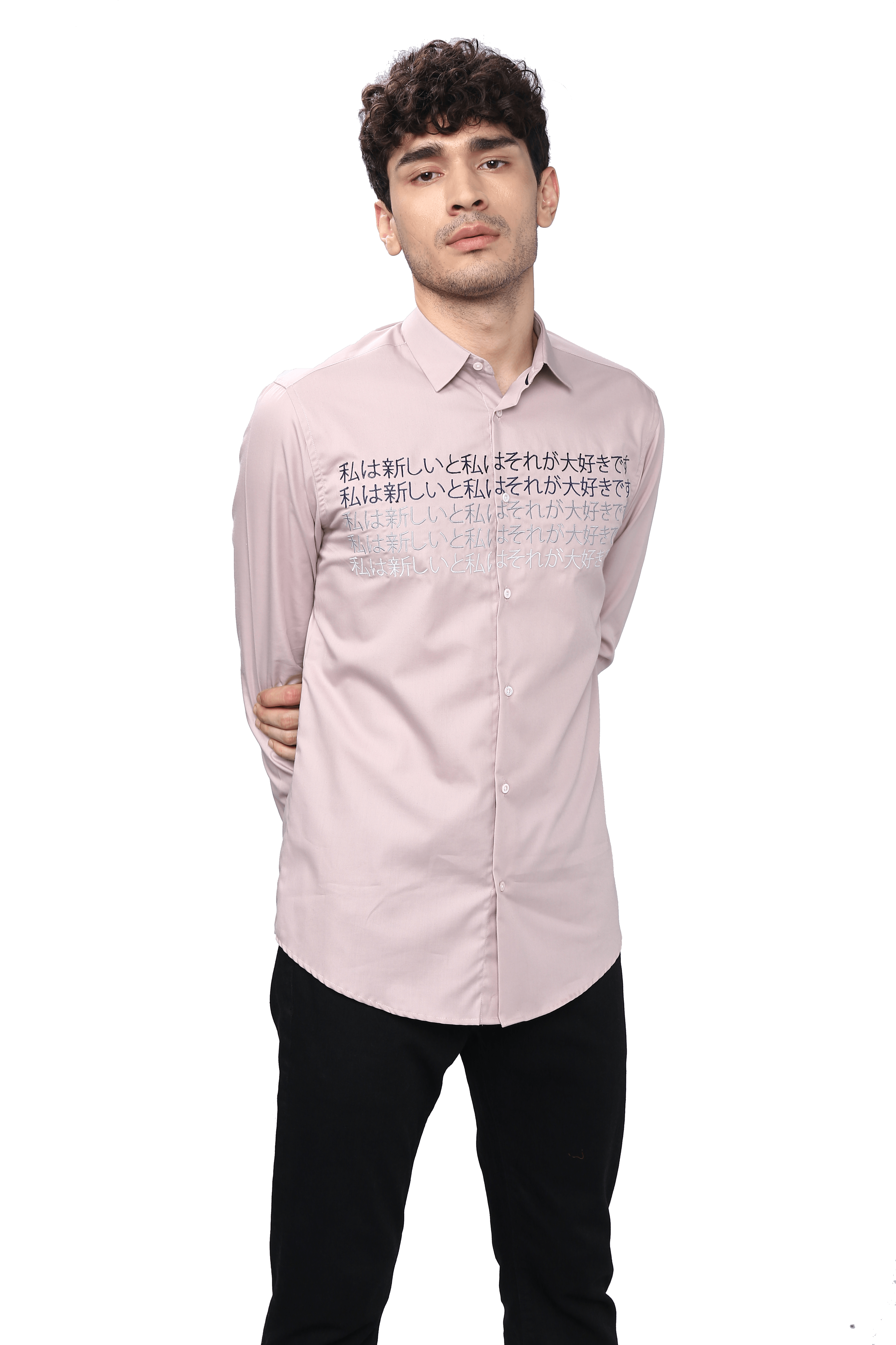 The Sunset Shirt in Dirty Rose