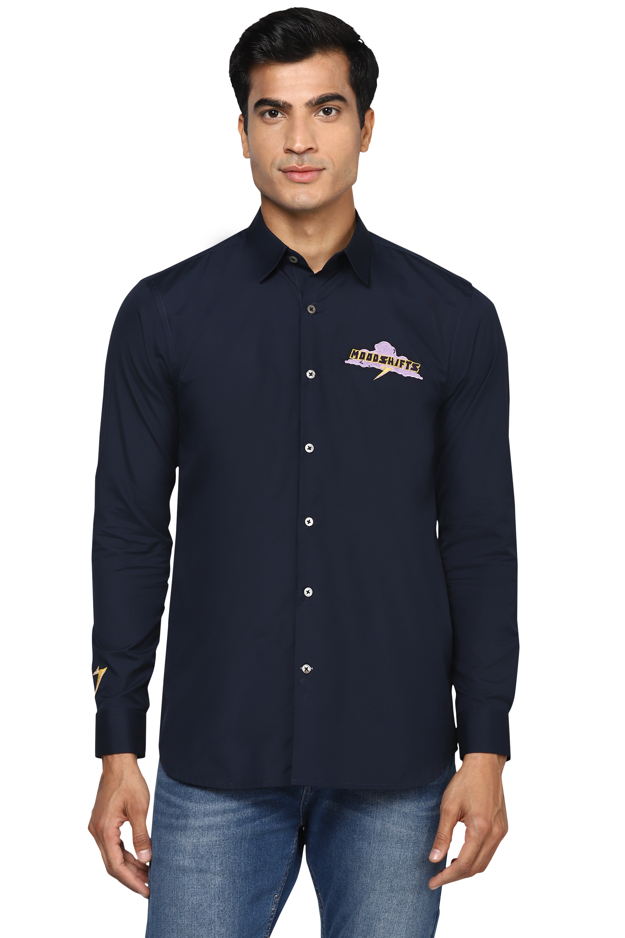 The Thunder Shirt in Navy Blue