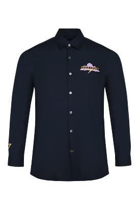 The Thunder Shirt in Navy Blue