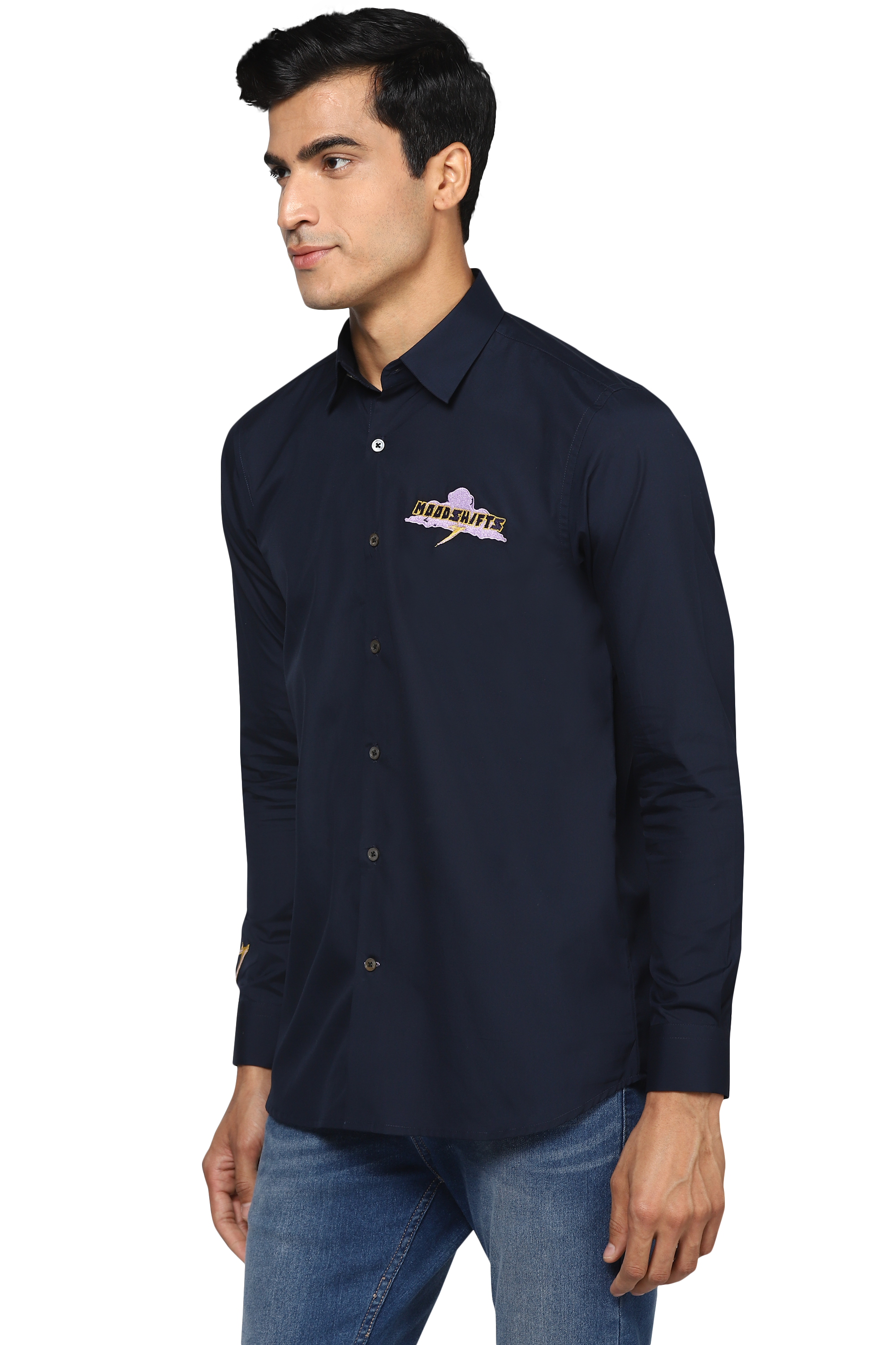 The Thunder Shirt in Navy Blue