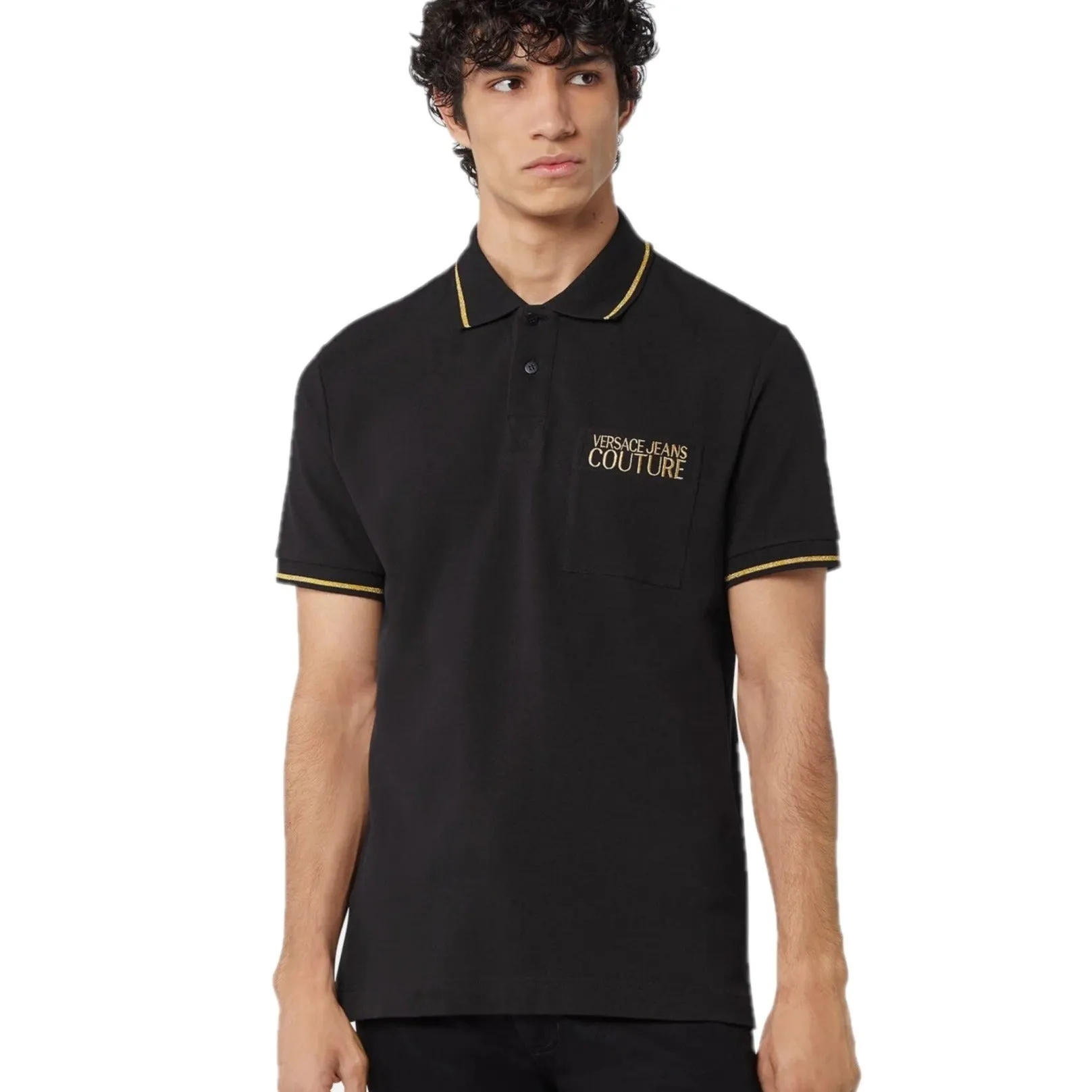 Versace Jeans Couture  Logo Polo Shirt