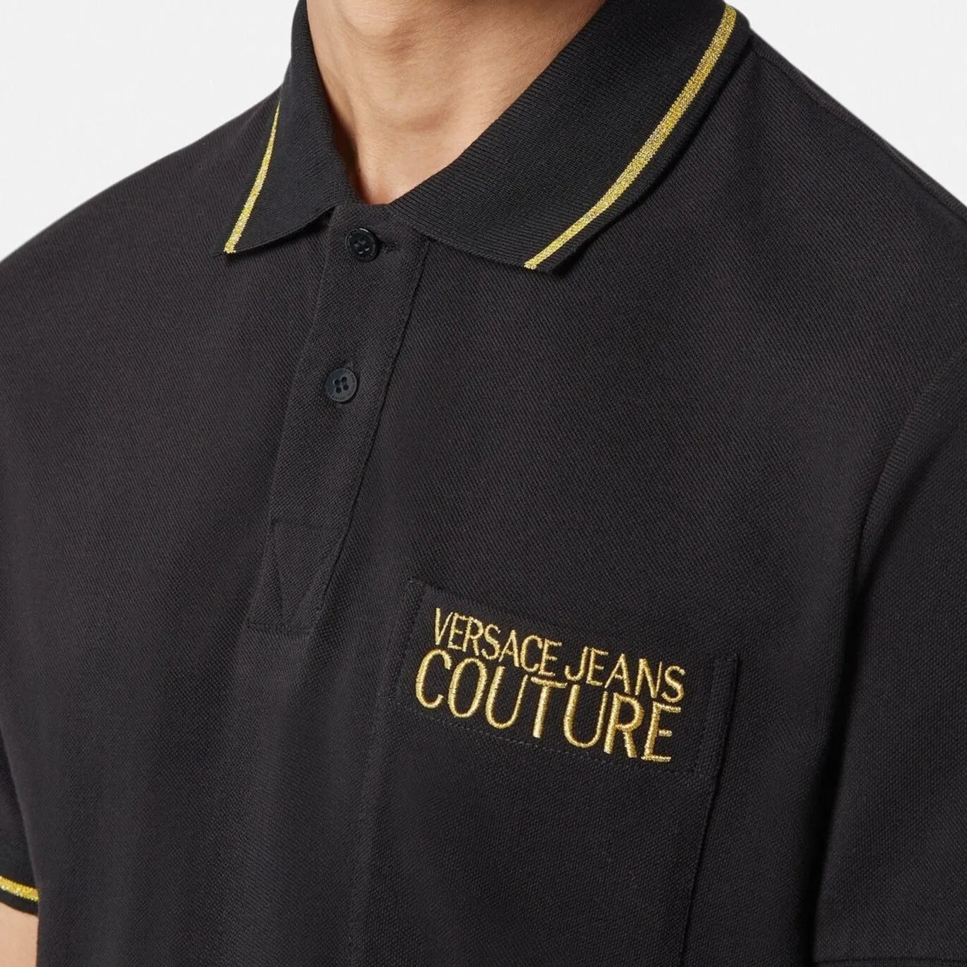 Versace Jeans Couture  Logo Polo Shirt