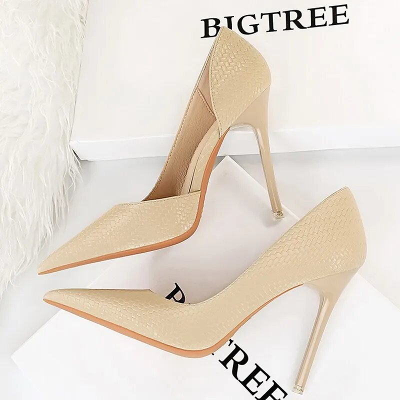 Women Pumps Pointed Toe High Heels Ladies Shoes Fashion Heels