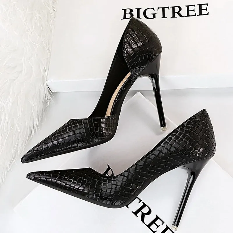 Women Pumps Pointed Toe High Heels Ladies Shoes Fashion Heels