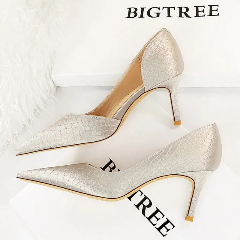 Women Pumps Pointed Toe High Heels Ladies Shoes Fashion Heels